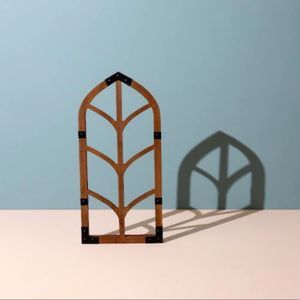 Wooden arch wall decor, NWT